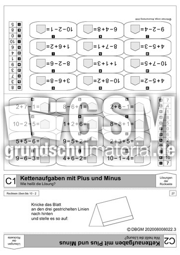 14 Rechnen üben 10-2 - Karteien - Kettenaufgaben.pdf